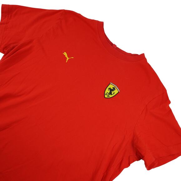 Puma x Ferrari Scuderia F1 Racing Graphic T Shirt - Picture 2 of 9